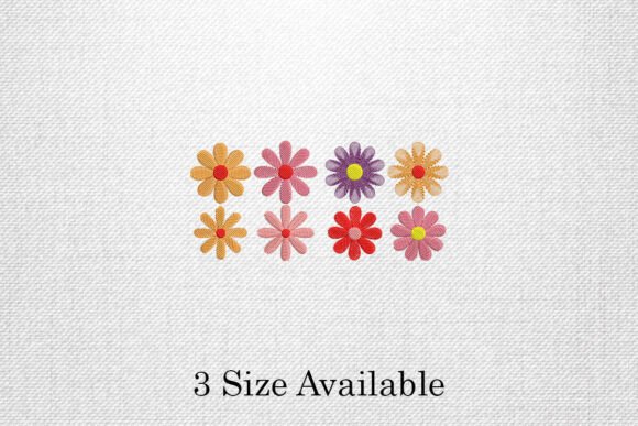 Colorful Daisy Embroidery Design Set Review