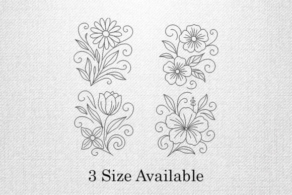 Elegant Floral Outline Embroidery Review
