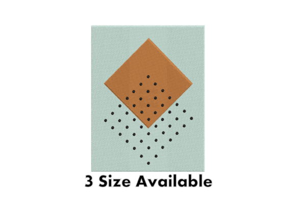 Geometric Abstract Embroidery Design Review