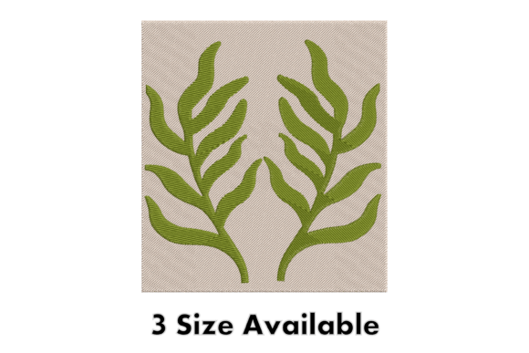 Green Leaf Embroidery Design File Review