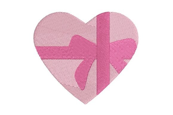 Heart-Shaped Gift Box Embroidery Design Review