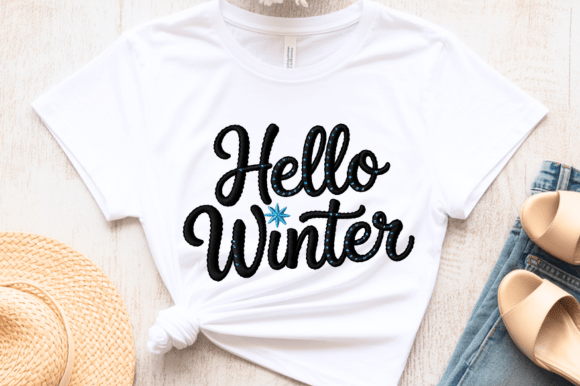 Hello Winter PNG Embroidery Style Review