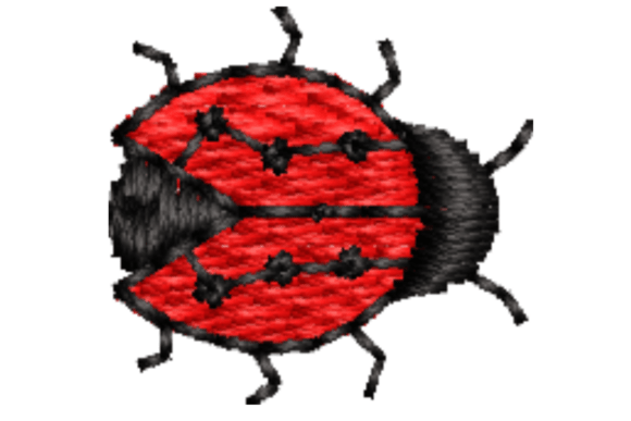 Ladybug Embroidery Design for Seasonal Gifts