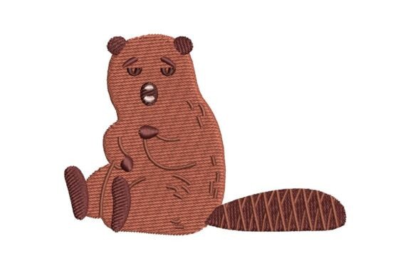 Lazy Beaver Embroidery Design Review