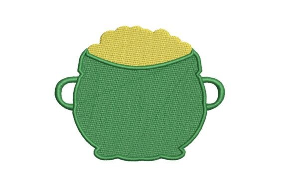 Leprechaun s Pot of Gold Embroidery Design Review
