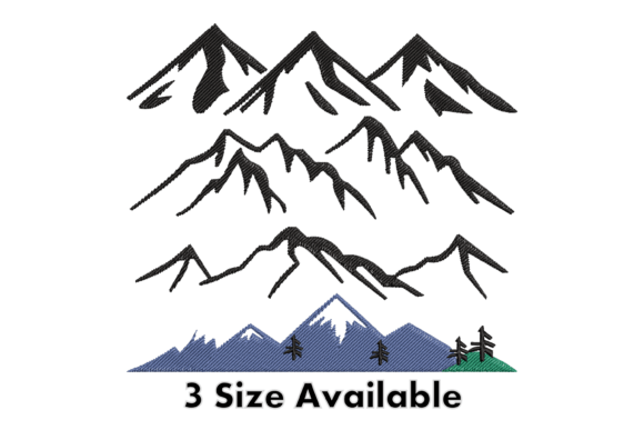 Mountain Landscape Embroidery Design Review