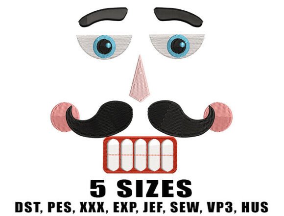 Nutcracker Blue Eyes Embroidery Design Review
