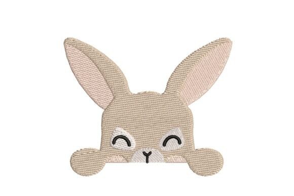 Peeking Bunny Embroidery: A Designer's Review for Small Business Merch