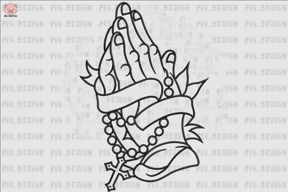 Praying Hand Embroidery: A Designer's Review for Meaningful Gifts