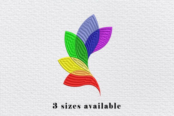 Rainbow Leaves Embroidery Design Review
