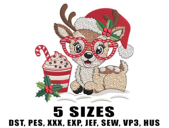 Santa Reindeer Embroidery Design Review