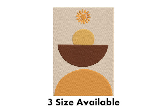 Sun Shapes Modern Embroidery File Review