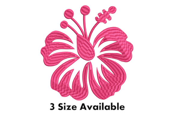 Tropical Hibiscus Flower Embroidery Review