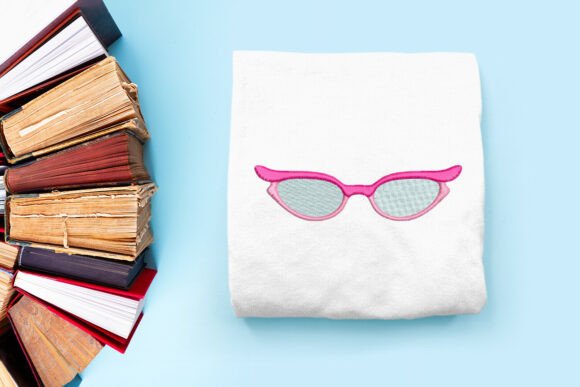 Vintage Librarian Glasses Embroidery Review